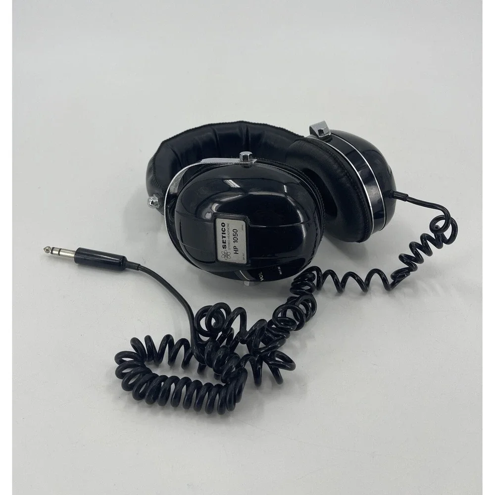 VTG USED SETICO HP‎ 1050 STEREO HEADPHONE MADE IN JAPAN